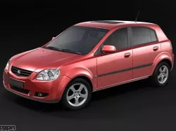 Hatchback custom 3d model