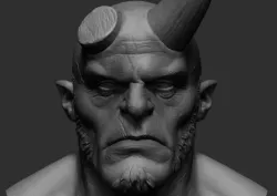 Hellboy 3d model