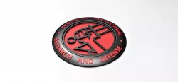 Hellboy badge 3d model