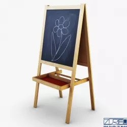 IKEA Mala Easel 3d model