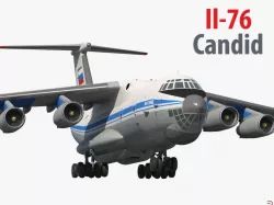 Il-76 Candid 3d model