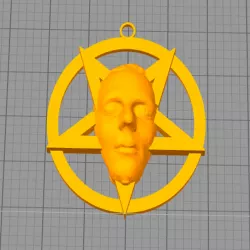 Joseph Smith Pentagram Xmas Ornament