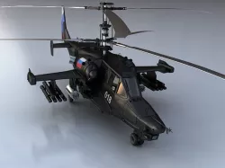 Ka-50 Black Shark 3d model