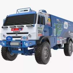 Kamaz Race truck 3d model