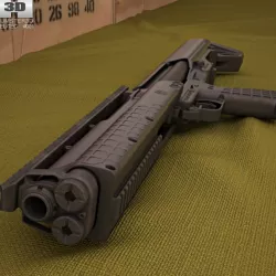 Kel-Tec KSG 3d model