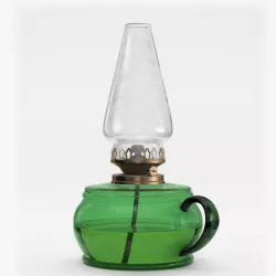 Kerosene Lamp 3d model