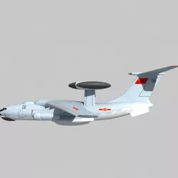 KJ 2000 AWACS 3d model
