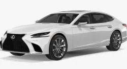 Lexus LS 500 2018 3d model