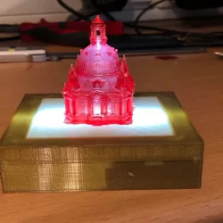 Light Box for presenting small prints