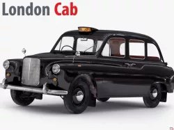 London Cab 3d model