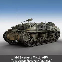 M4 Sherman ARV MK.I 3d model
