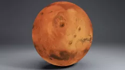Mars 8k Globe 3d model