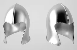 Medieval Knight Helmet - solidworks 3d model