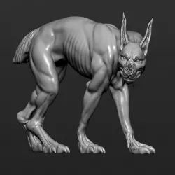 Merged Dog Fantasy Miniature (Version 1.0)
