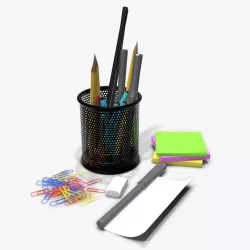 Mesh penholder 3d model