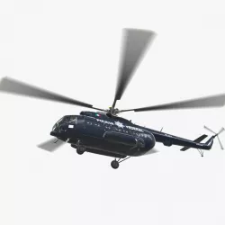 Mi-17 Mexican Police Animated 3d model