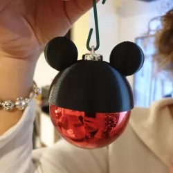Mickey Mouse Christmas Ball 58mm