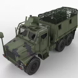 MK 23 MTVR US Army 3d model