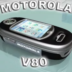 Motorola V80 3d model