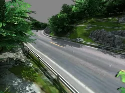 Mountain road 3d model