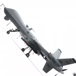 MQ-9 Reaper (Military Aircraft Drone) 3d model