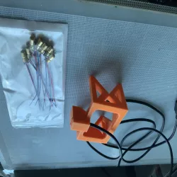 MTB stem alignment laser