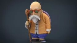 Muten Roshi 3d model