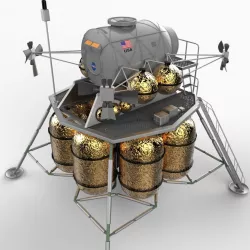 NASA Lunar Surface Access Module 3d model