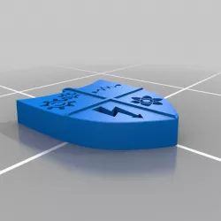 Omar Logo Keychain V2