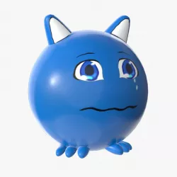 Owl toy 3d model
