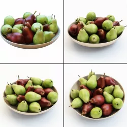 Pears in the vase 3d model