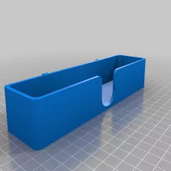 Peg board pen, pencil, marker holder/case