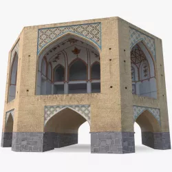 Persian Building 3d model