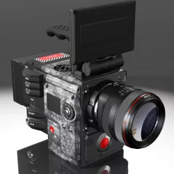 Professional Camcorder Generic 3d model