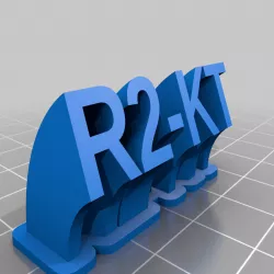 R2-KT Name Plate