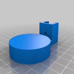 Rain sensor PVC pipe hinge