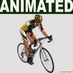 Realistic Male Cyclist 3d model