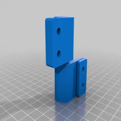 Removable hinge with autoclose function