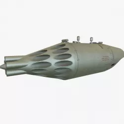 Rocket Launcher UB-32A-24 3d model