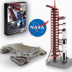 Saturn V Transport and Liftoff 3d model