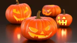 Scary Halloween Pumpkin 3d model