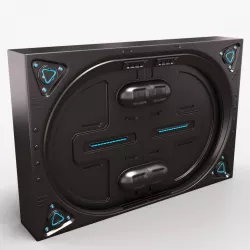 Sci Fi Door 3d model