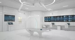 Sci-Fi Laboratory and Corridor 3d model