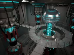 Scifi Base Reactor 3d model