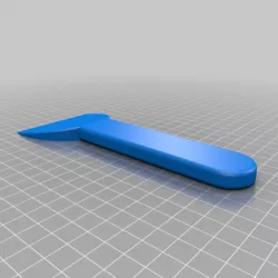 Scraper for 3D DLP Printer