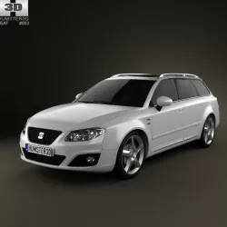 Seat Exeo Tourer 2009 3d model