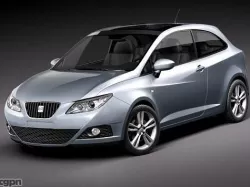 Seat Ibiza SportCoupe 3d model