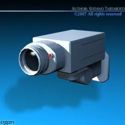 Security camera 3d model