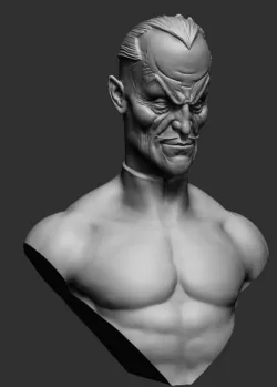 Sinestro 3d model