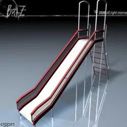 slide 3d model